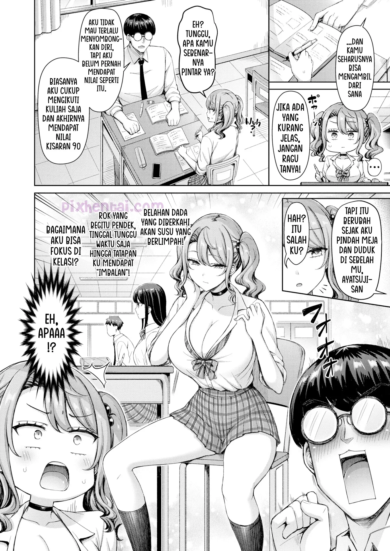 Komik hentai xxx manga sex bokep Imma Gyaru Only her chest grew up 4